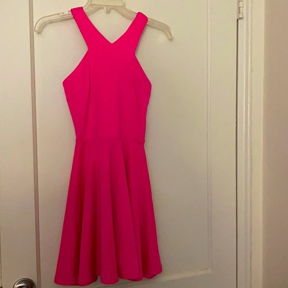 Saks fifth avenue red label pink dress size: S